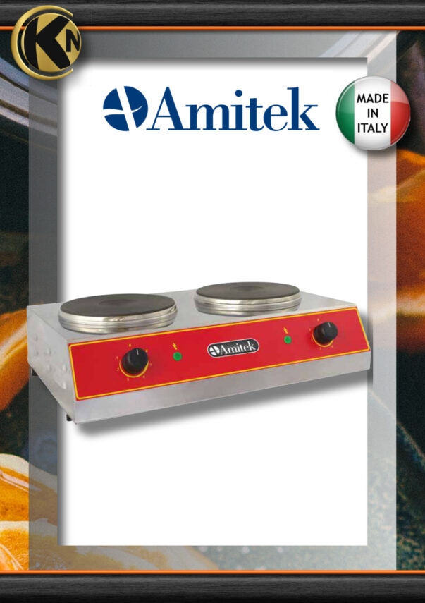 033AMO AMITEK ORANGE ELECTRIC COOKING PLATE