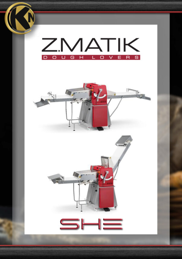 007ZMK ZMATIK DOUGH SHEETER WITH BASE