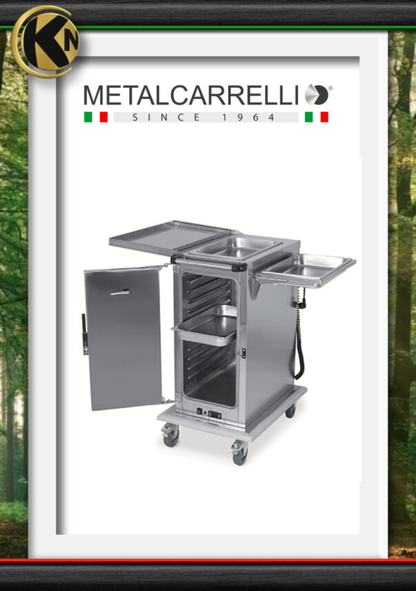 003MTC METALCARRELLI INSULATED PAN TRAY MOBILE CUPBOARD – 5